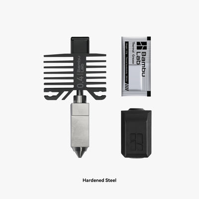 Hotend with hardened steel nozzle-0.4 mm